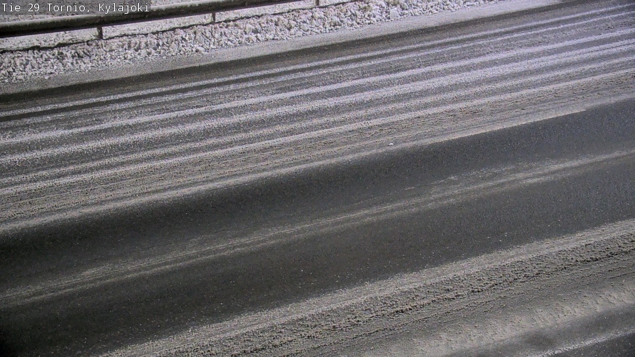 Weather Camera Image Road 29 Tornio Kyläjoki, Tornio, Lappi
