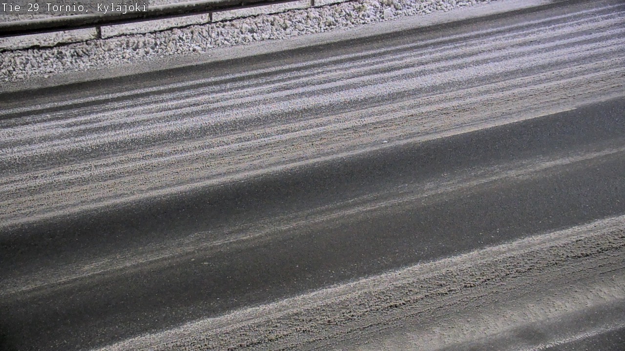 Weather Camera Image Road 29 Tornio Kyläjoki, Tornio, Lappi