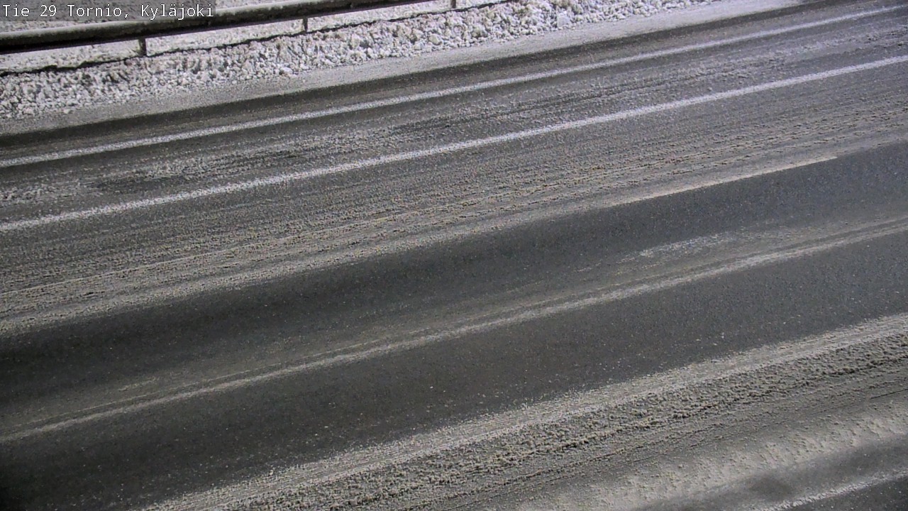 Weather Camera Image Road 29 Tornio Kyläjoki, Tornio, Lappi