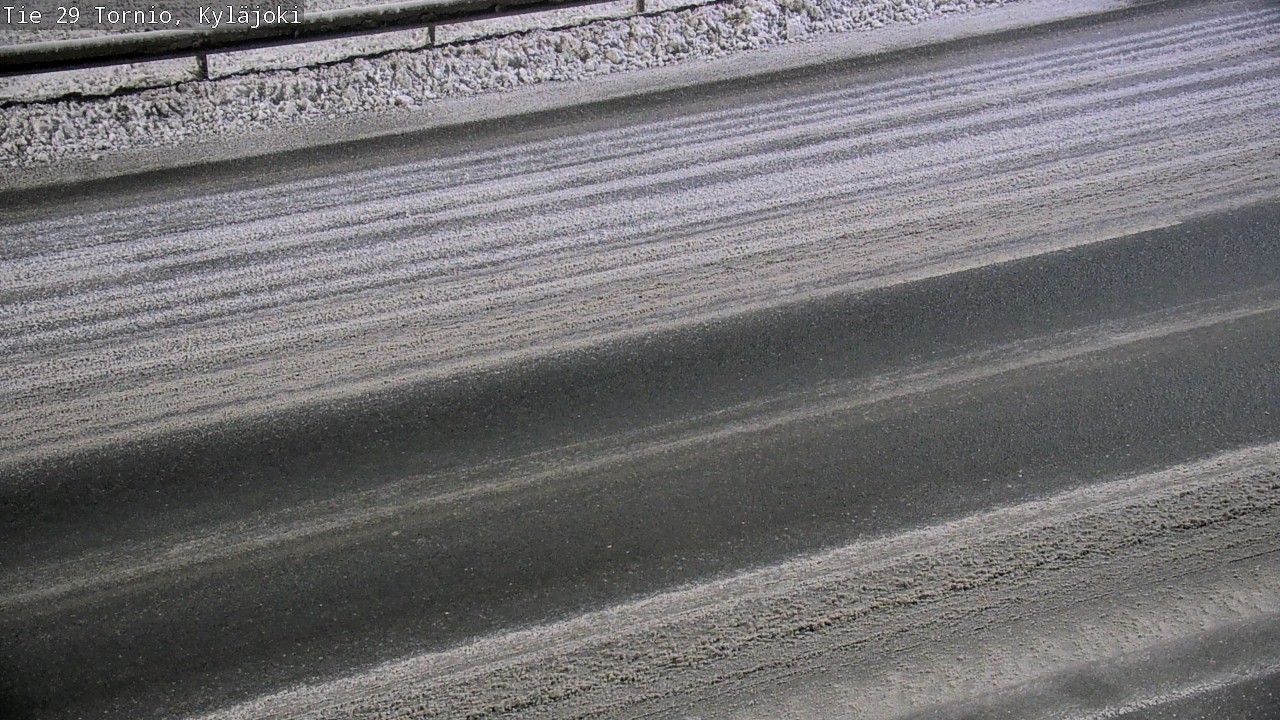 Weather Camera Image Road 29 Tornio Kyläjoki, Tornio, Lappi