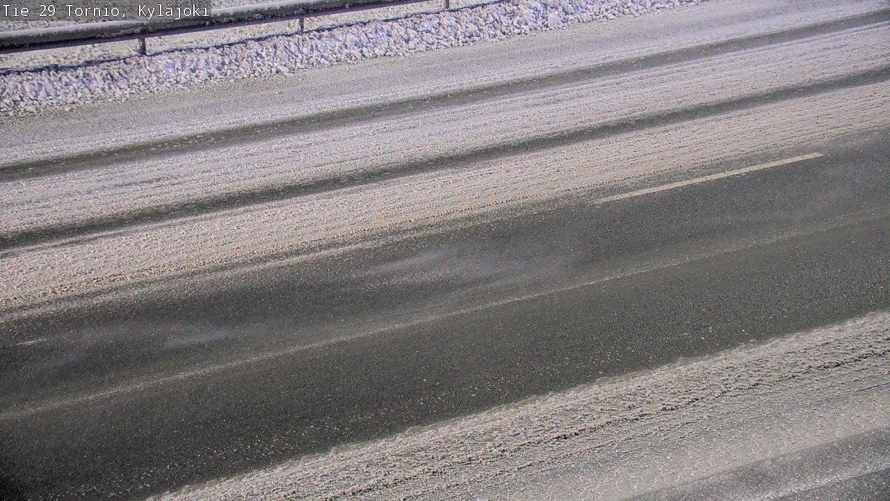 Weather Camera Image Road 29 Tornio Kyläjoki, Tornio, Lappi