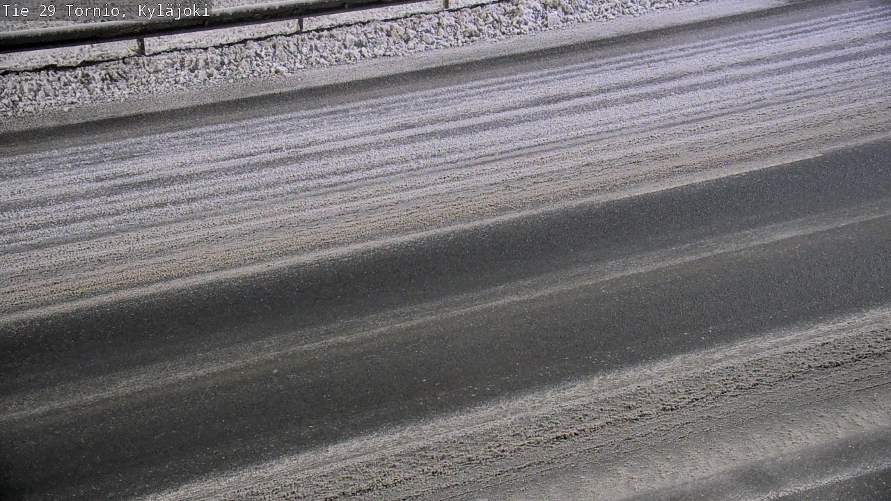 Weather Camera Image Road 29 Tornio Kyläjoki, Tornio, Lappi
