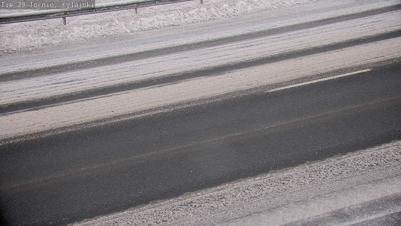 Weather Camera Image Road 29 Tornio Kyläjoki, Tornio, Lappi