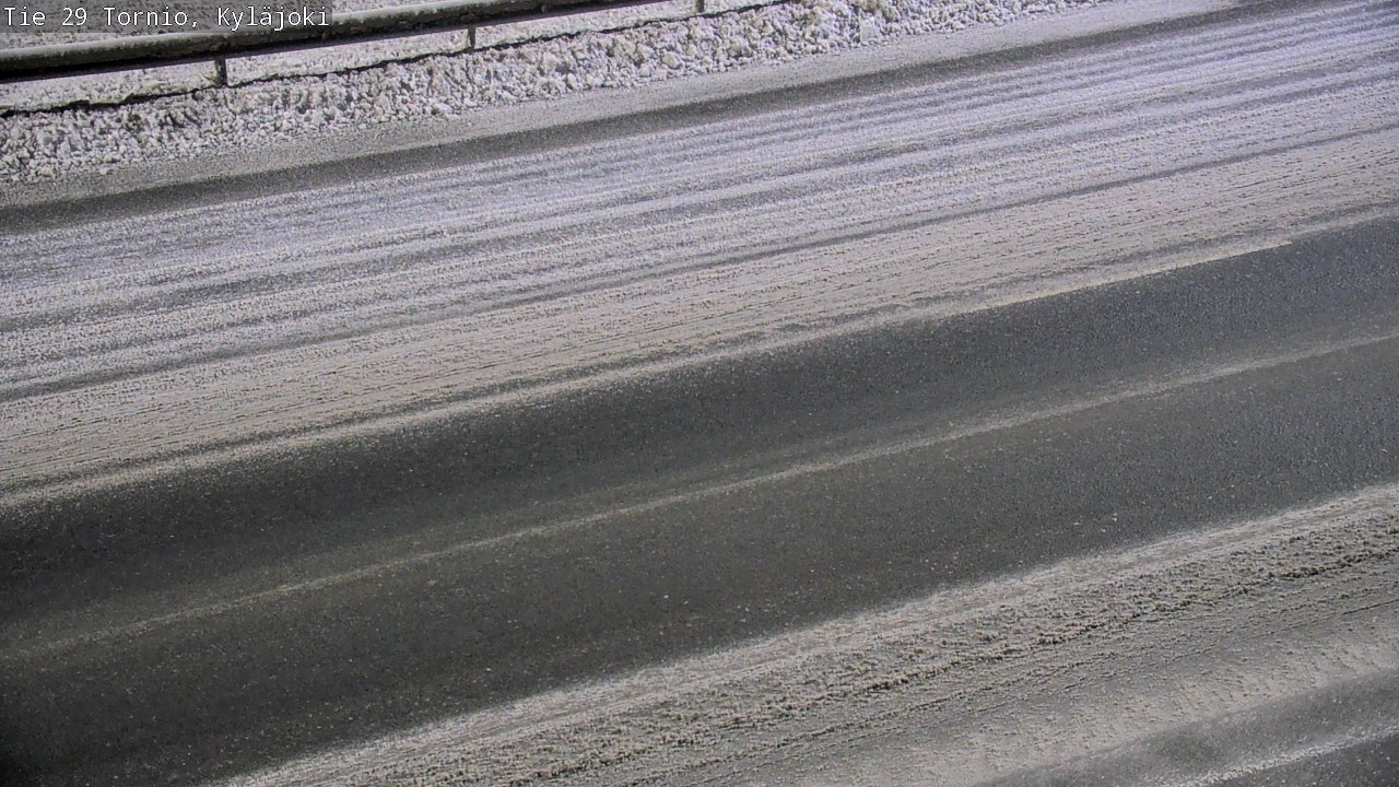 Weather Camera Image Road 29 Tornio Kyläjoki, Tornio, Lappi
