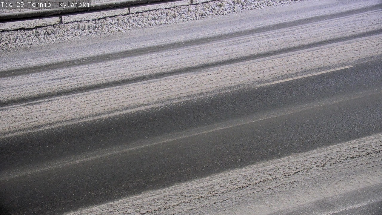 Weather Camera Image Road 29 Tornio Kyläjoki, Tornio, Lappi
