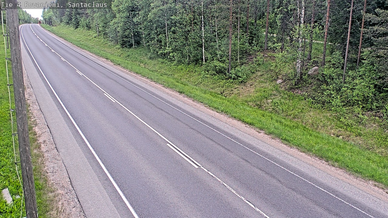 Weather Camera Image Road 4, Rovaniemi, Santa Claus, Rovaniemi, Lappi