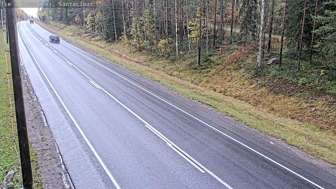 Weather Camera Image Road 4, Rovaniemi, Santa Claus, Rovaniemi, Lappi