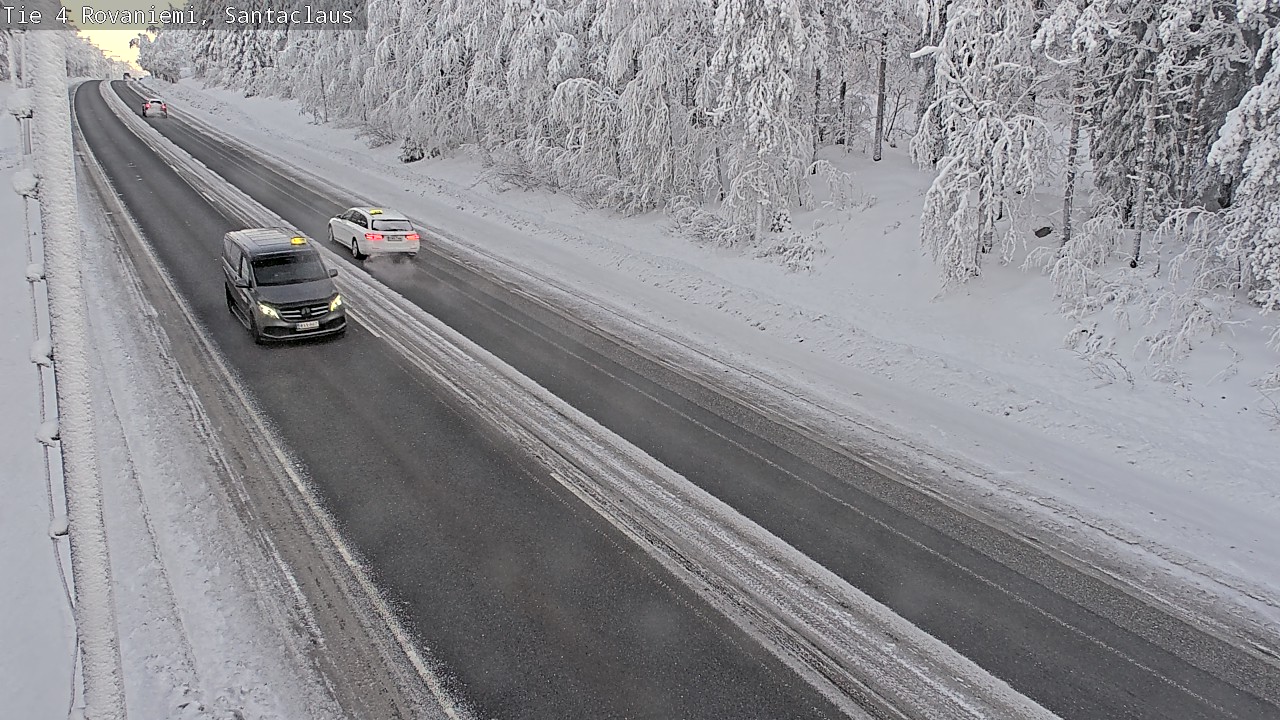 Weather Camera Image Road 4, Rovaniemi, Santa Claus, Rovaniemi, Lappi