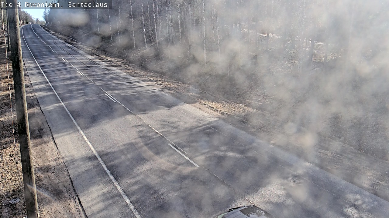 Weather Camera Image Road 4, Rovaniemi, Santa Claus, Rovaniemi, Lappi