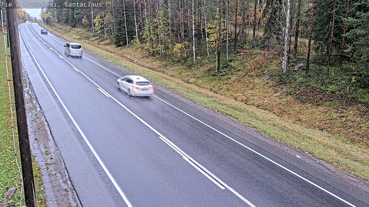 Weather Camera Image Road 4, Rovaniemi, Santa Claus, Rovaniemi, Lappi