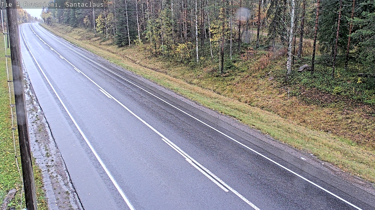 Weather Camera Image Road 4, Rovaniemi, Santa Claus, Rovaniemi, Lappi