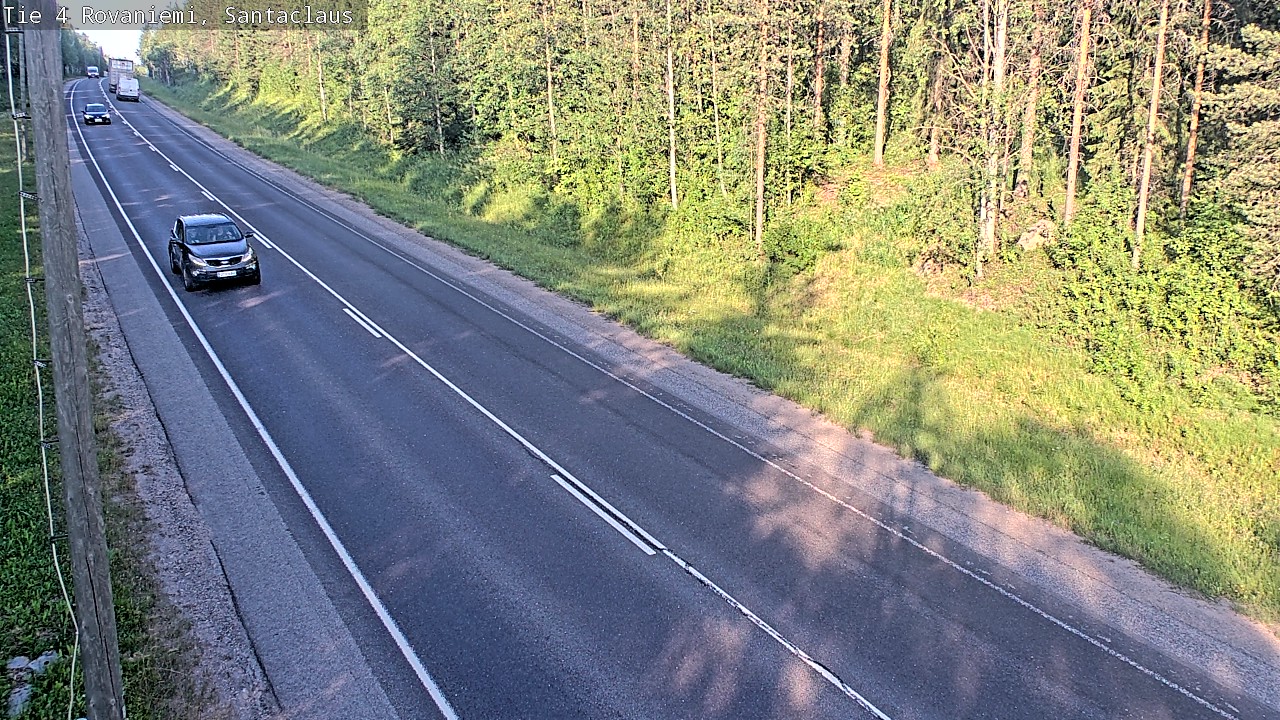 Weather Camera Image Road 4, Rovaniemi, Santa Claus, Rovaniemi, Lappi