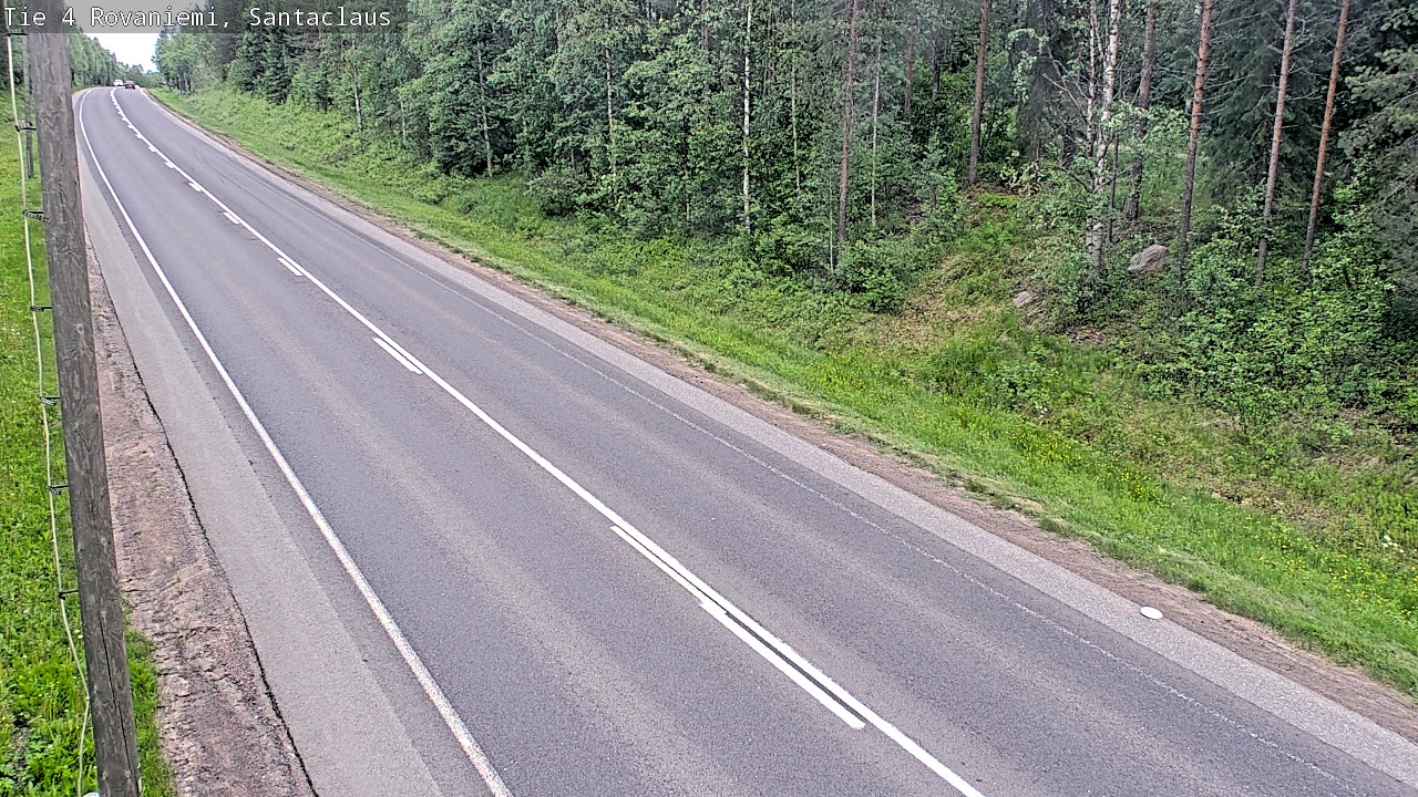Weather Camera Image Road 4, Rovaniemi, Santa Claus, Rovaniemi, Lappi
