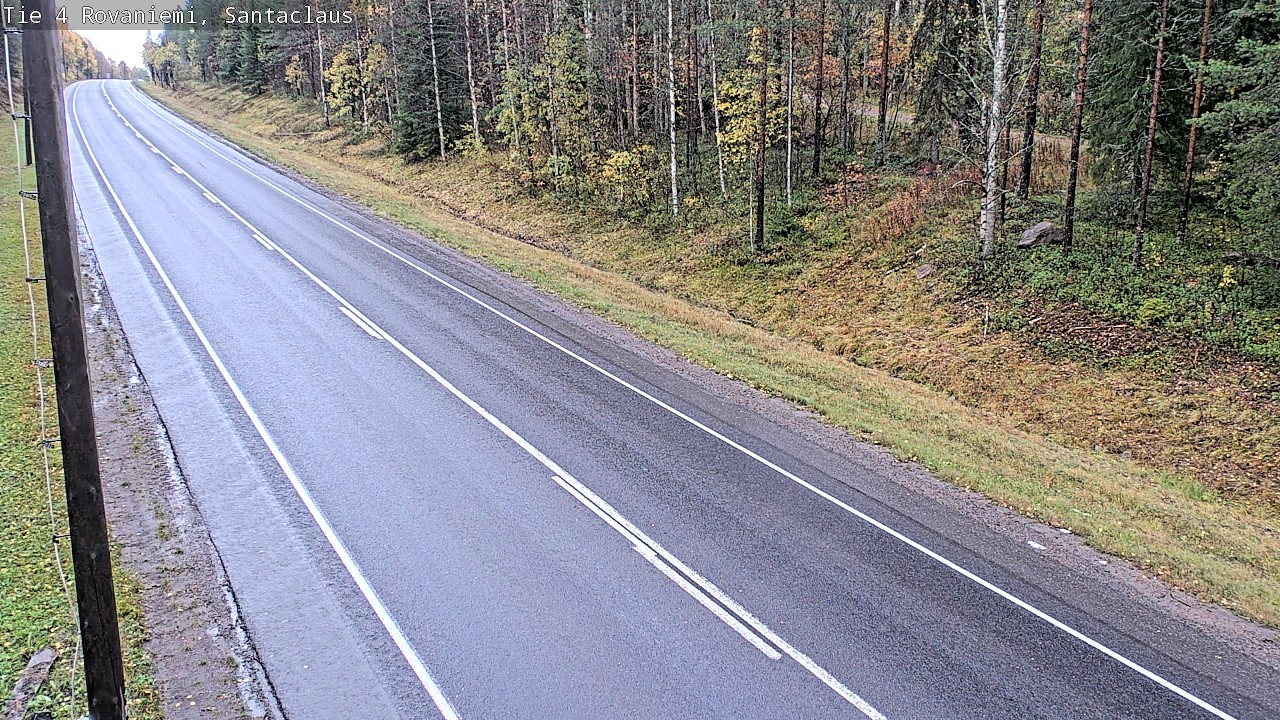 Weather Camera Image Road 4, Rovaniemi, Santa Claus, Rovaniemi, Lappi