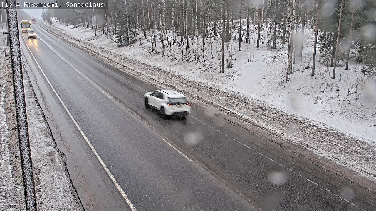 Weather Camera Image Road 4, Rovaniemi, Santa Claus, Rovaniemi, Lappi