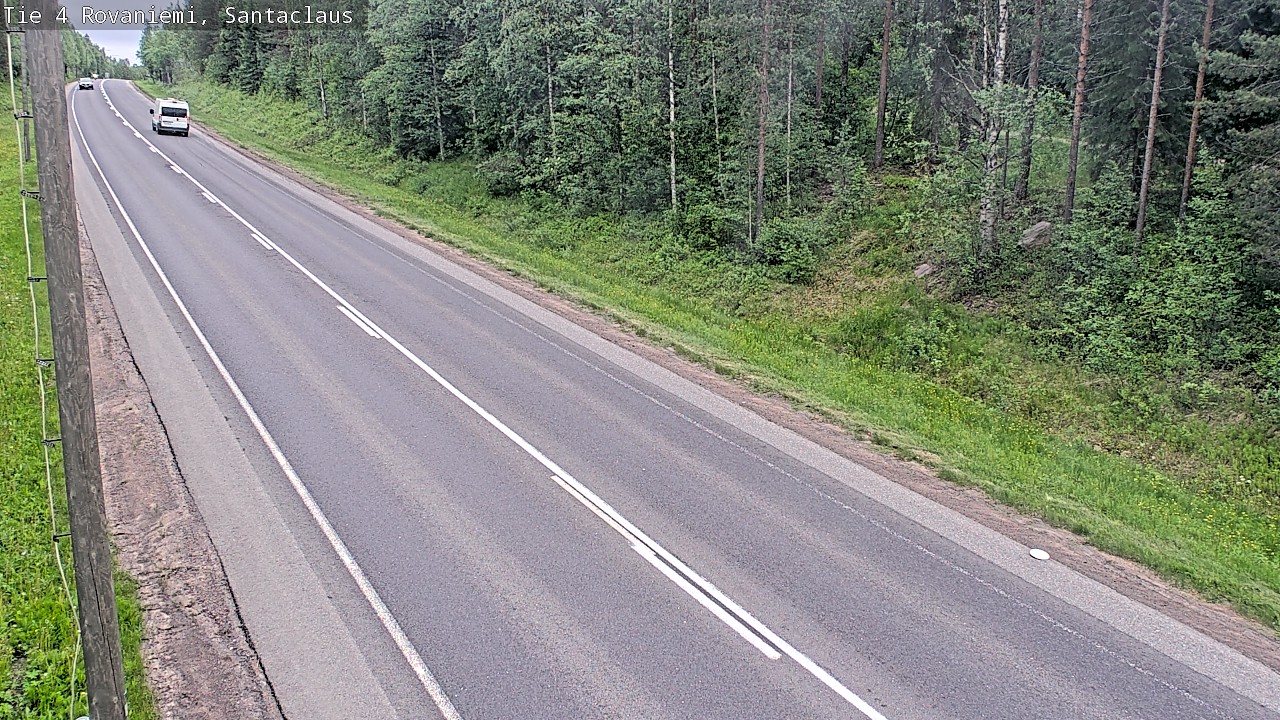 Weather Camera Image Road 4, Rovaniemi, Santa Claus, Rovaniemi, Lappi