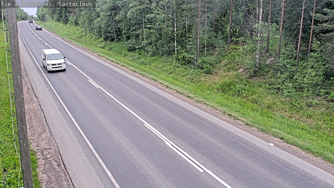 Weather Camera Image Road 4, Rovaniemi, Santa Claus, Rovaniemi, Lappi