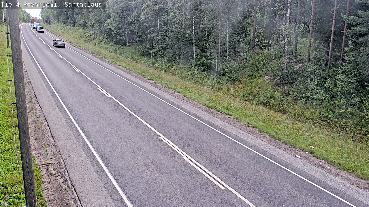 Weather Camera Image Road 4, Rovaniemi, Santa Claus, Rovaniemi, Lappi