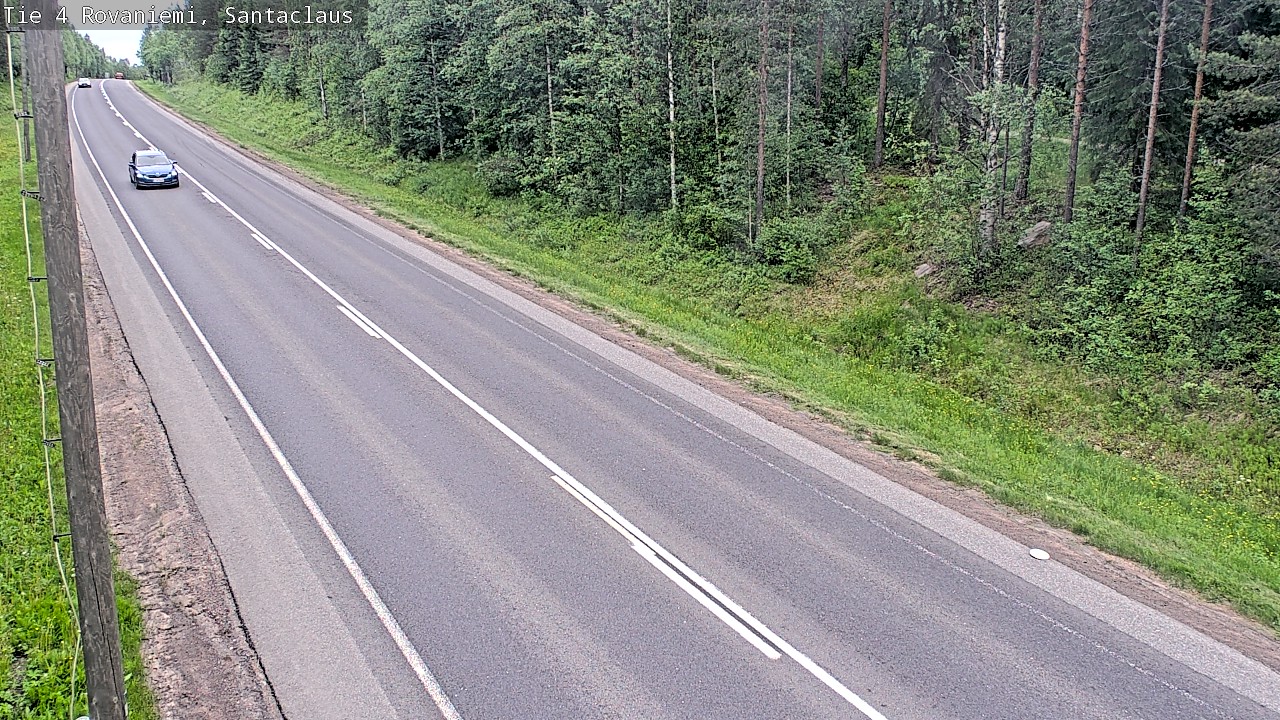 Weather Camera Image Road 4, Rovaniemi, Santa Claus, Rovaniemi, Lappi