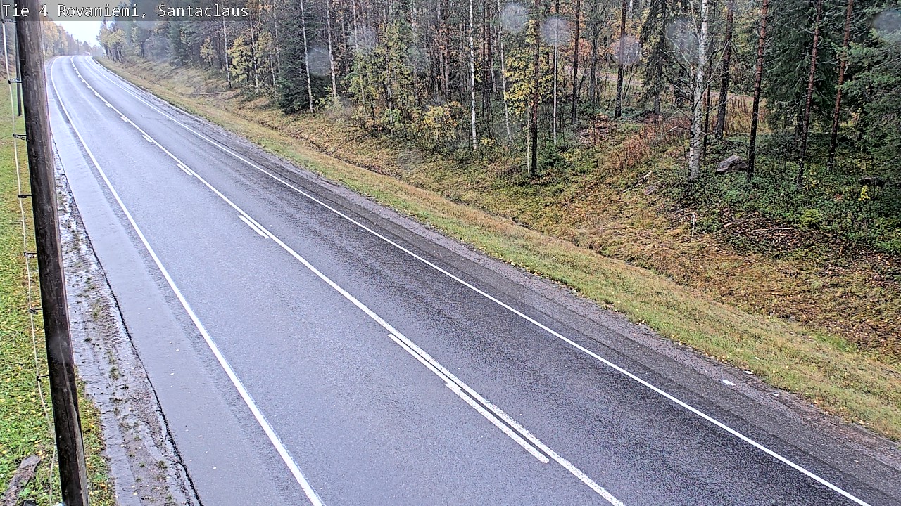 Weather Camera Image Road 4, Rovaniemi, Santa Claus, Rovaniemi, Lappi