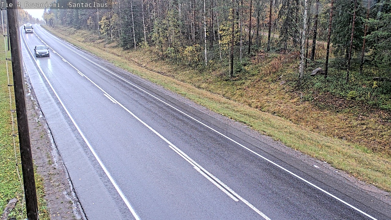 Weather Camera Image Road 4, Rovaniemi, Santa Claus, Rovaniemi, Lappi
