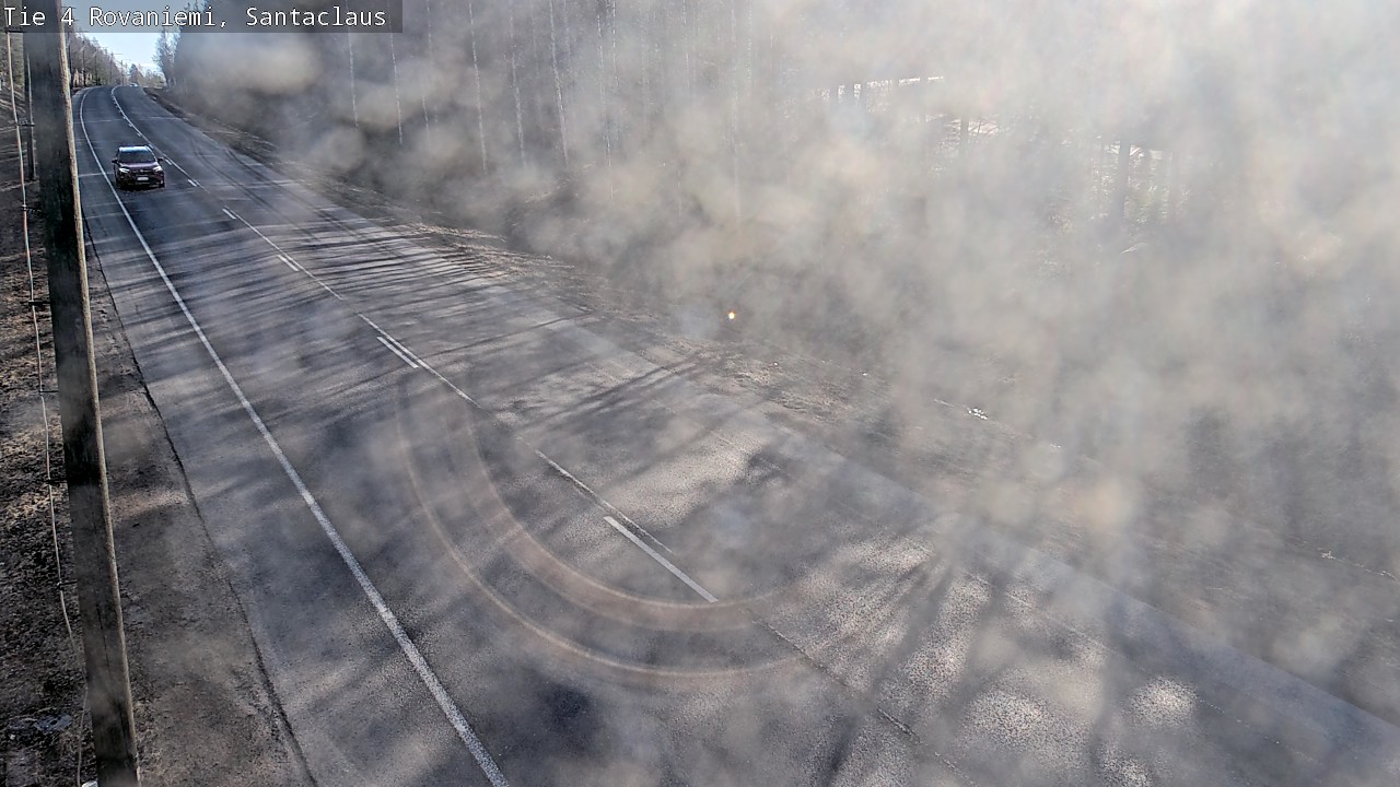 Weather Camera Image Road 4, Rovaniemi, Santa Claus, Rovaniemi, Lappi