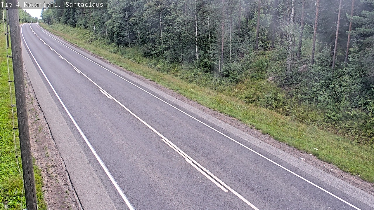 Weather Camera Image Road 4, Rovaniemi, Santa Claus, Rovaniemi, Lappi