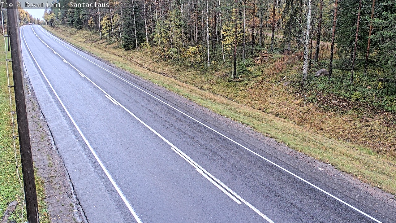 Weather Camera Image Road 4, Rovaniemi, Santa Claus, Rovaniemi, Lappi