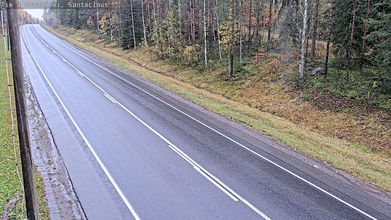 Weather Camera Image Road 4, Rovaniemi, Santa Claus, Rovaniemi, Lappi