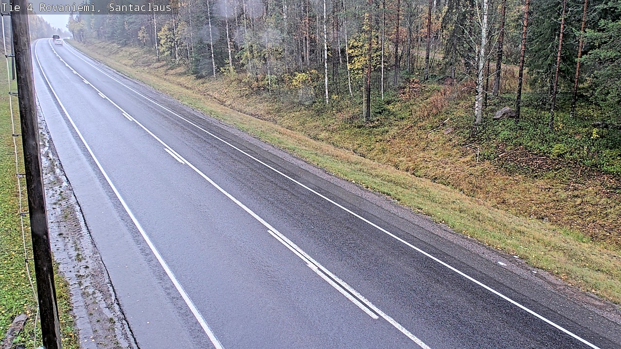 Weather Camera Image Road 4, Rovaniemi, Santa Claus, Rovaniemi, Lappi