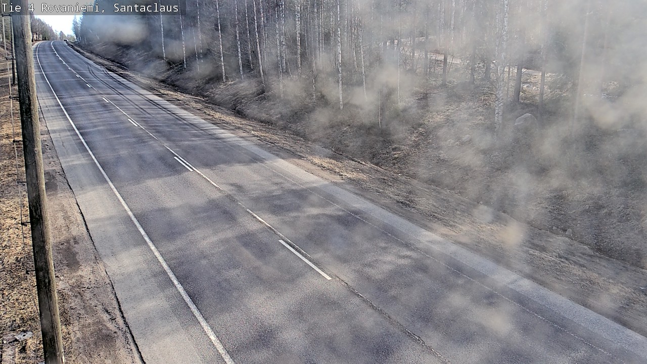 Weather Camera Image Road 4, Rovaniemi, Santa Claus, Rovaniemi, Lappi