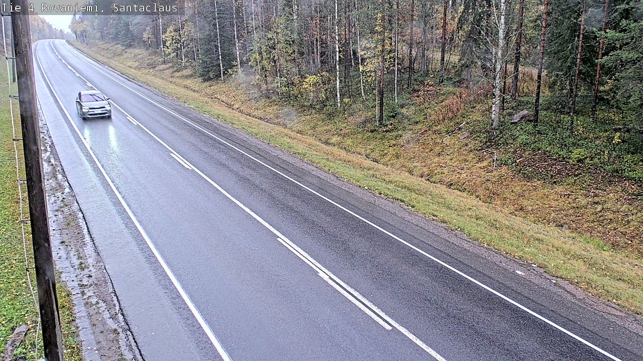 Weather Camera Image Road 4, Rovaniemi, Santa Claus, Rovaniemi, Lappi