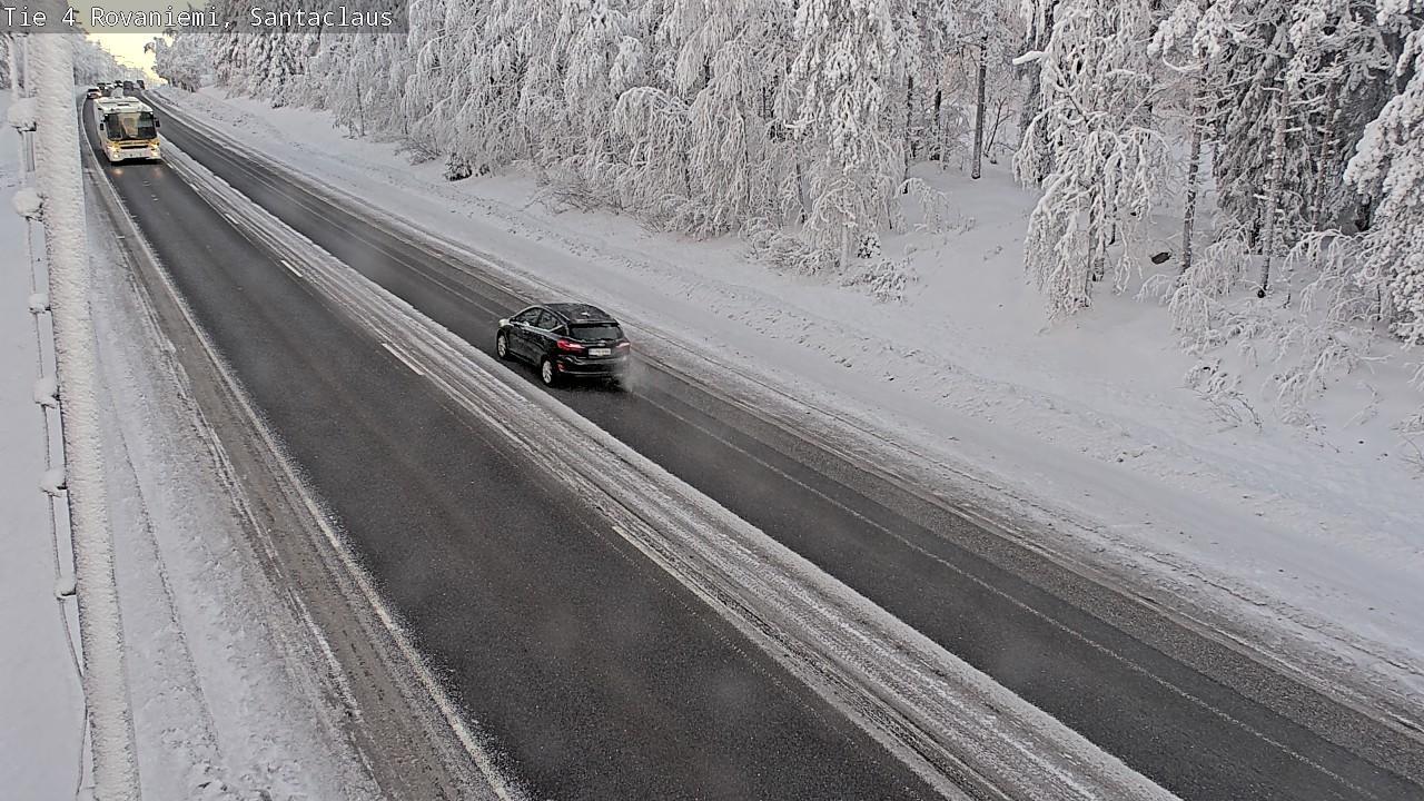 Weather Camera Image Road 4, Rovaniemi, Santa Claus, Rovaniemi, Lappi