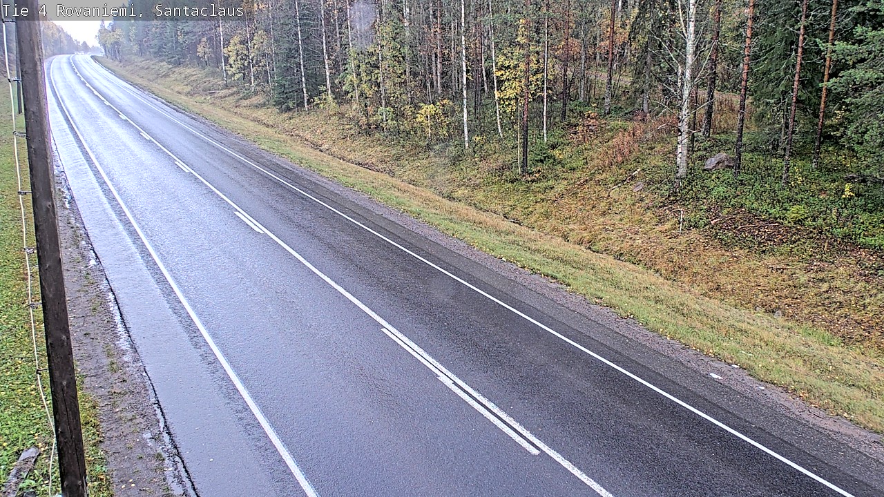 Weather Camera Image Road 4, Rovaniemi, Santa Claus, Rovaniemi, Lappi