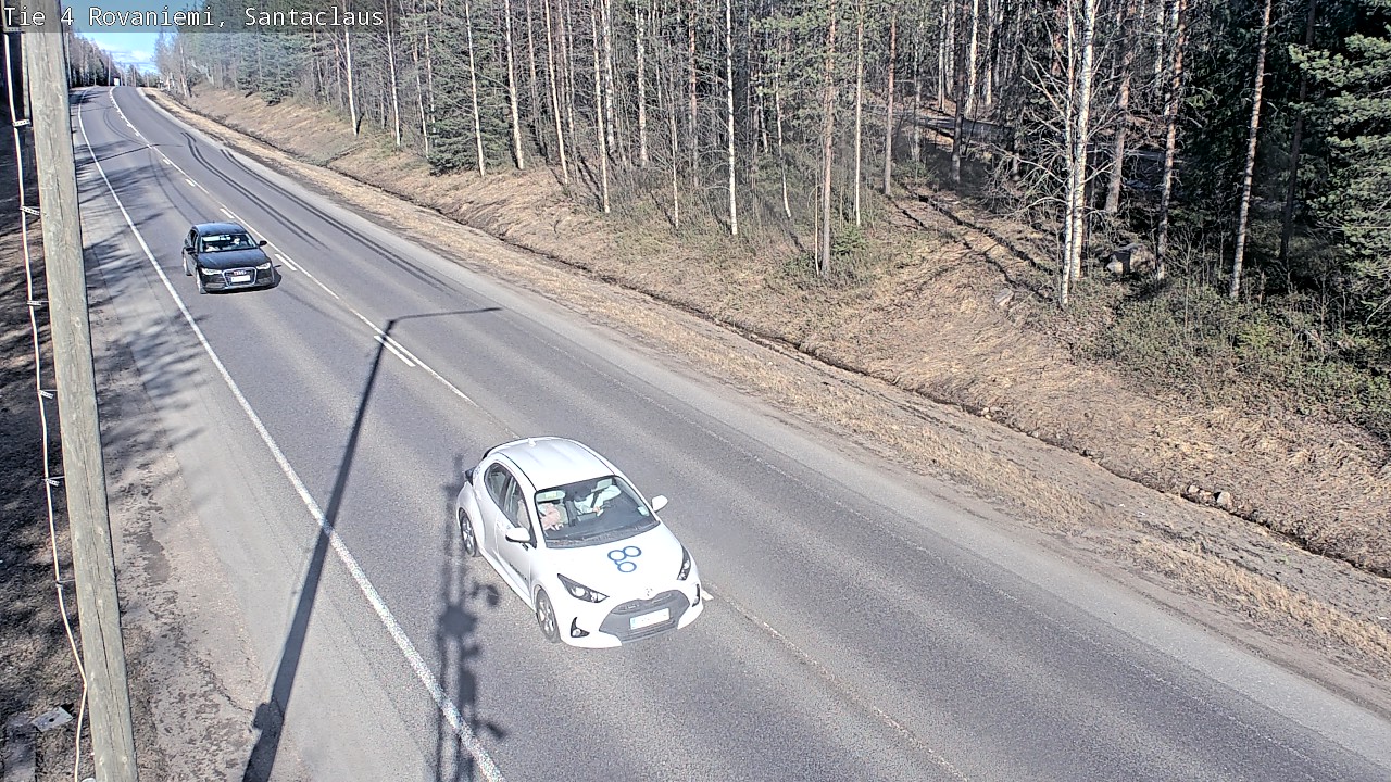 Weather Camera Image Väg 4 Rovaniemi, Santa Claus, Rovaniemi, Lappi
