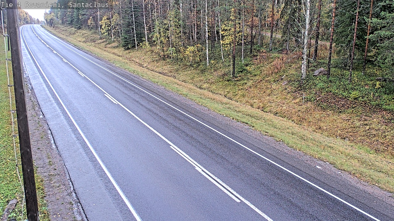 Weather Camera Image Road 4, Rovaniemi, Santa Claus, Rovaniemi, Lappi