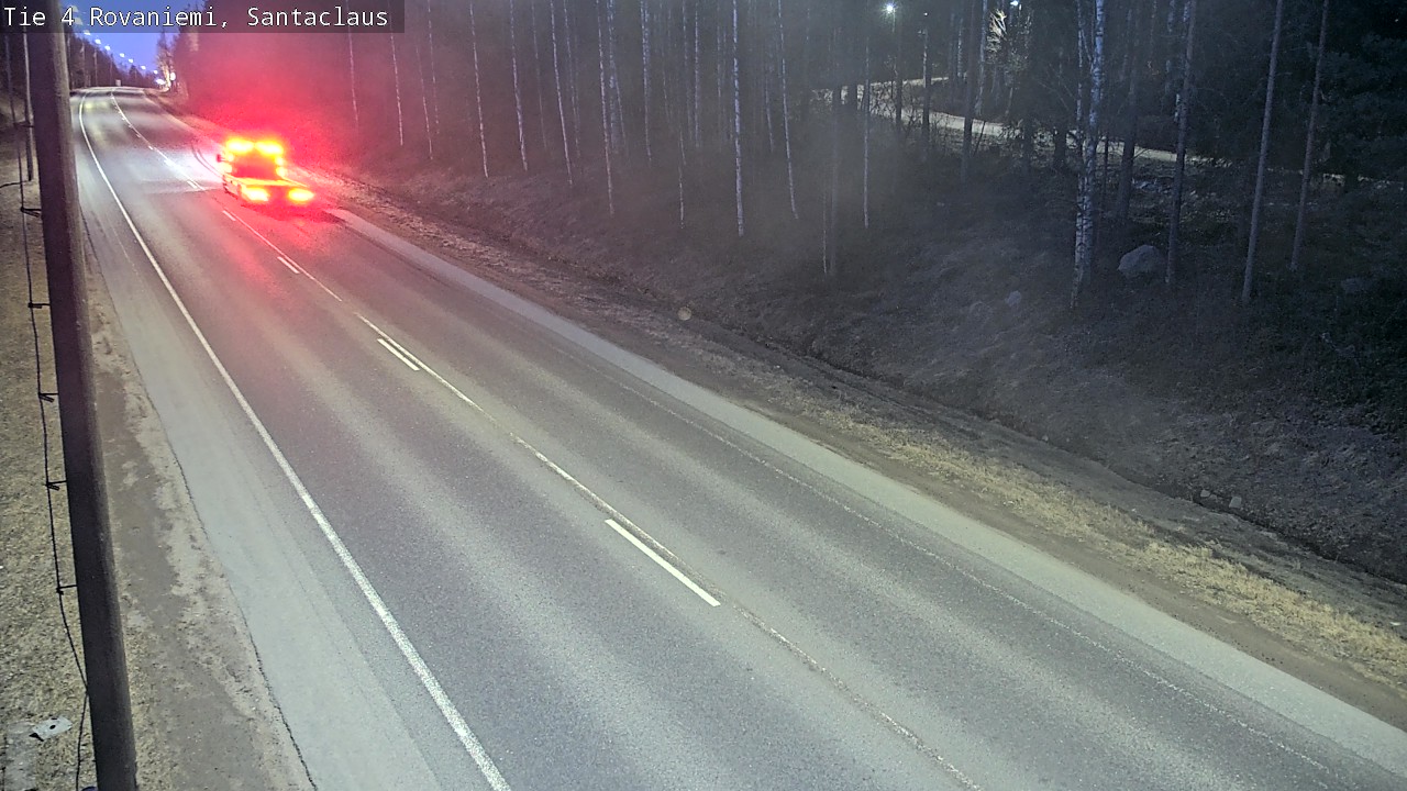 Weather Camera Image Road 4, Rovaniemi, Santa Claus, Rovaniemi, Lappi