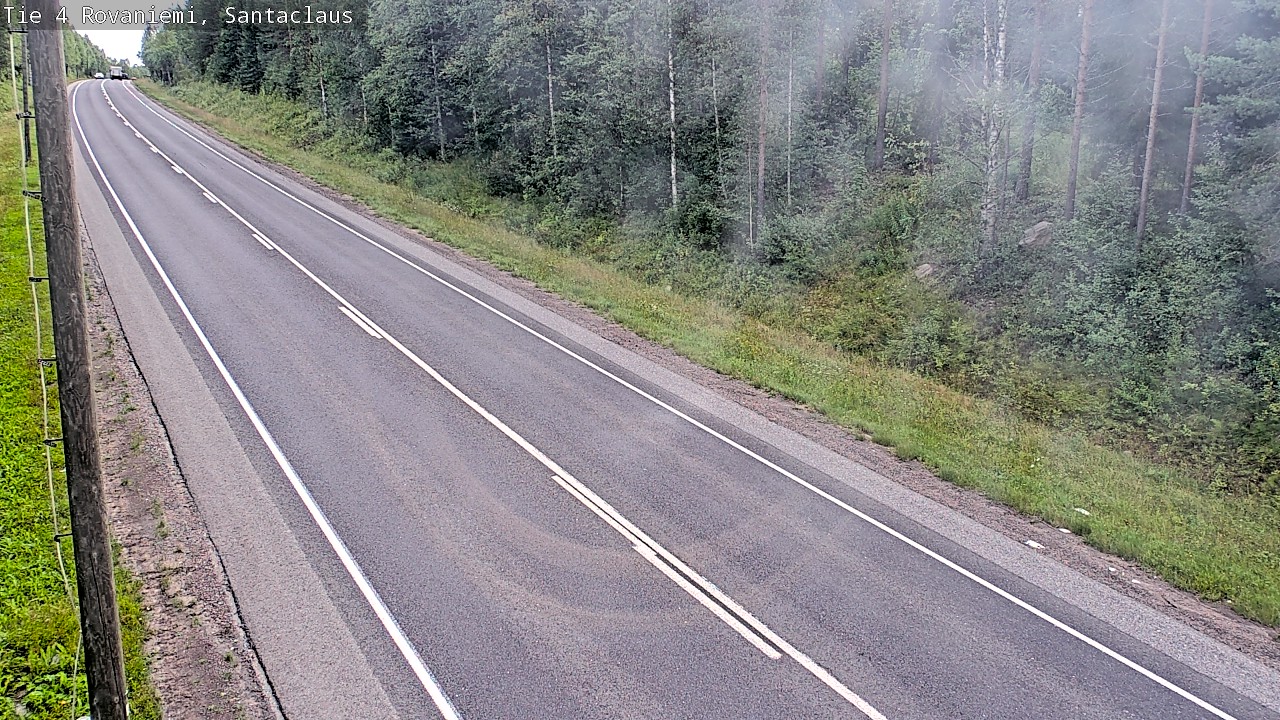 Weather Camera Image Road 4, Rovaniemi, Santa Claus, Rovaniemi, Lappi