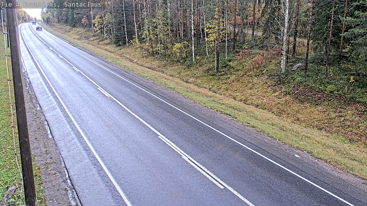 Weather Camera Image Road 4, Rovaniemi, Santa Claus, Rovaniemi, Lappi