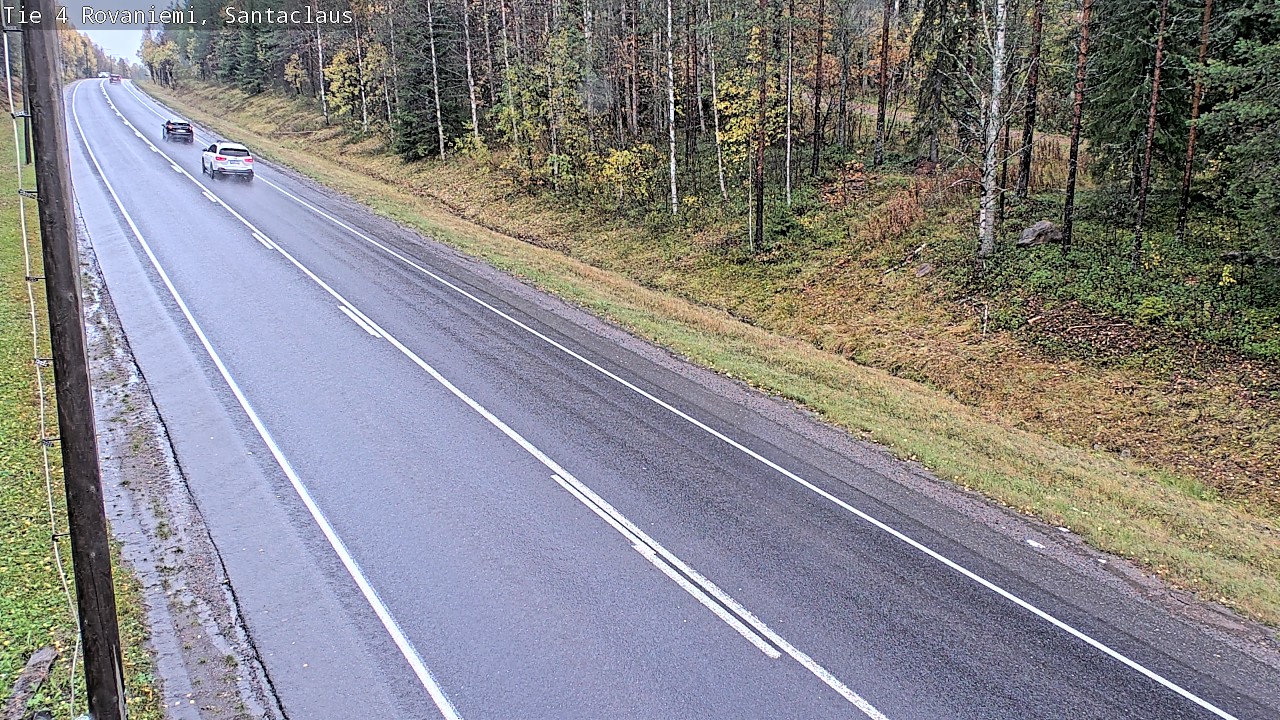 Weather Camera Image Road 4, Rovaniemi, Santa Claus, Rovaniemi, Lappi