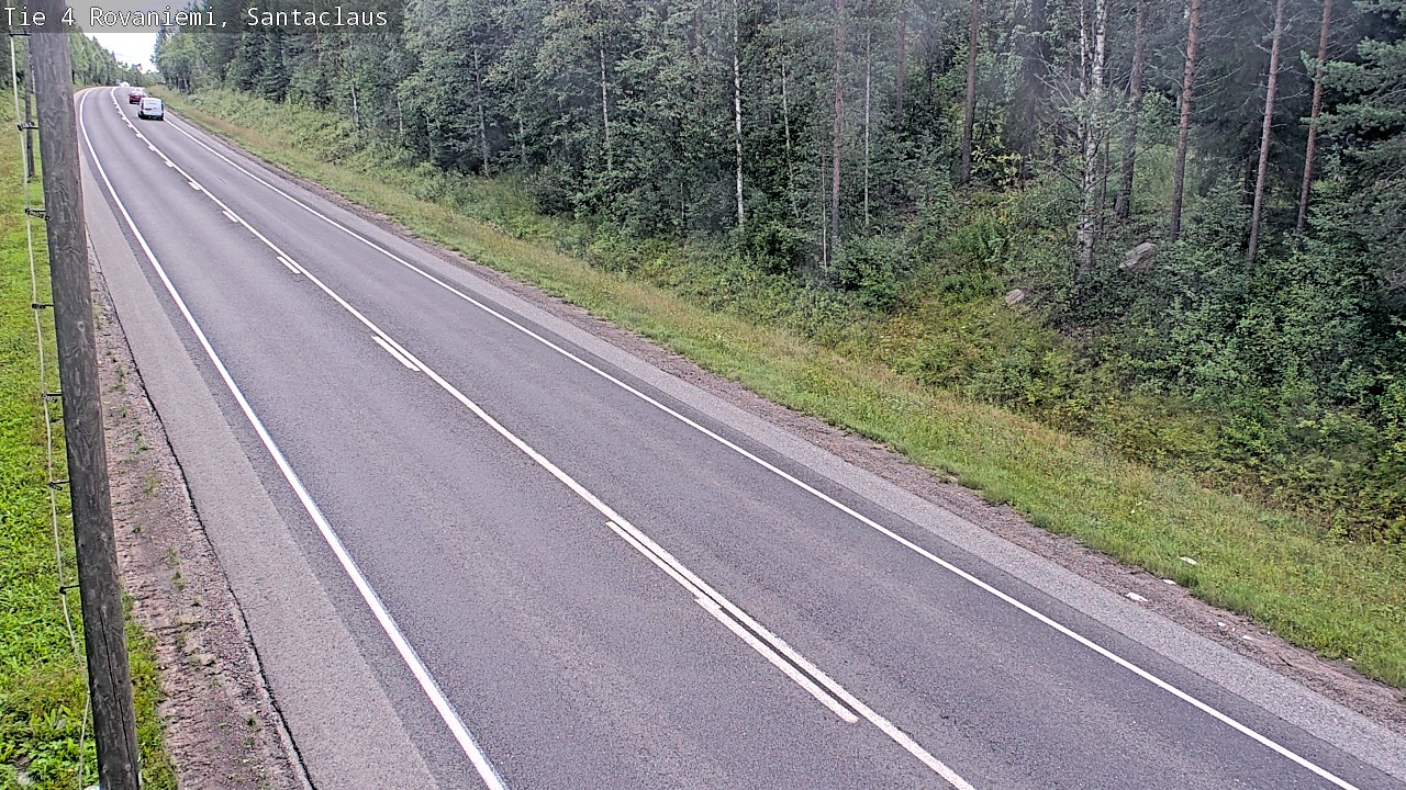 Weather Camera Image Road 4, Rovaniemi, Santa Claus, Rovaniemi, Lappi