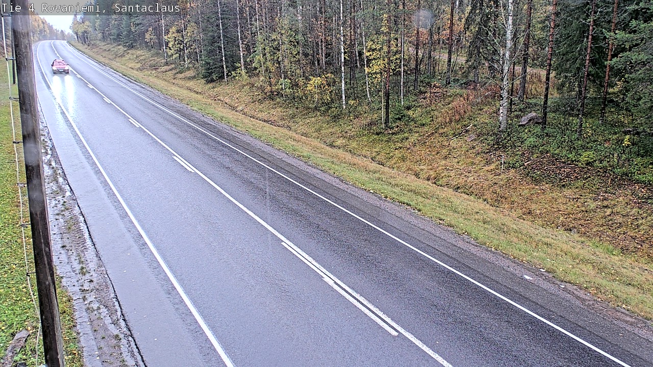 Weather Camera Image Road 4, Rovaniemi, Santa Claus, Rovaniemi, Lappi