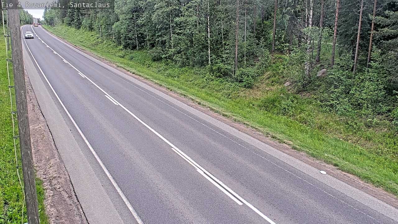 Weather Camera Image Road 4, Rovaniemi, Santa Claus, Rovaniemi, Lappi