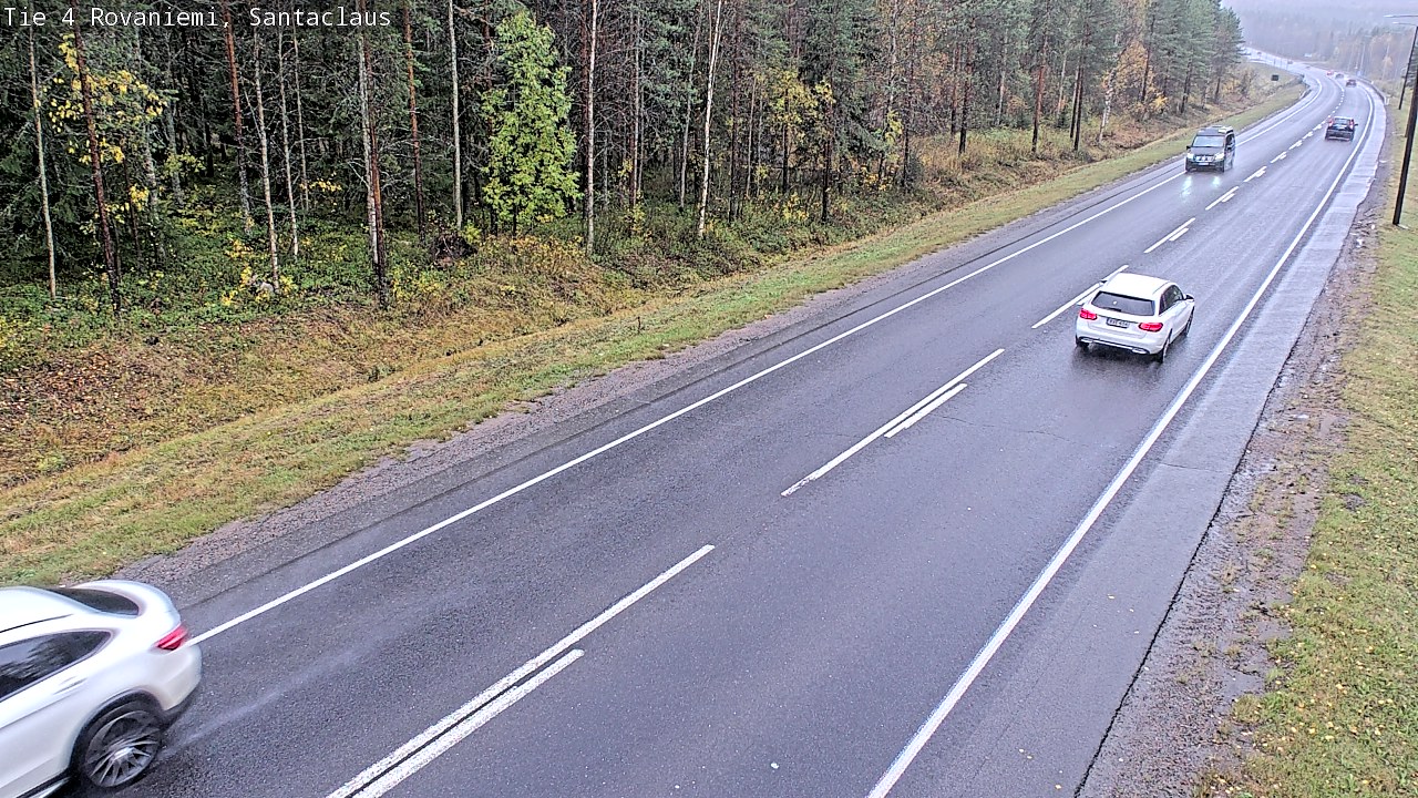 Weather Camera Image Road 4, Rovaniemi, Santa Claus, Rovaniemi, Lappi