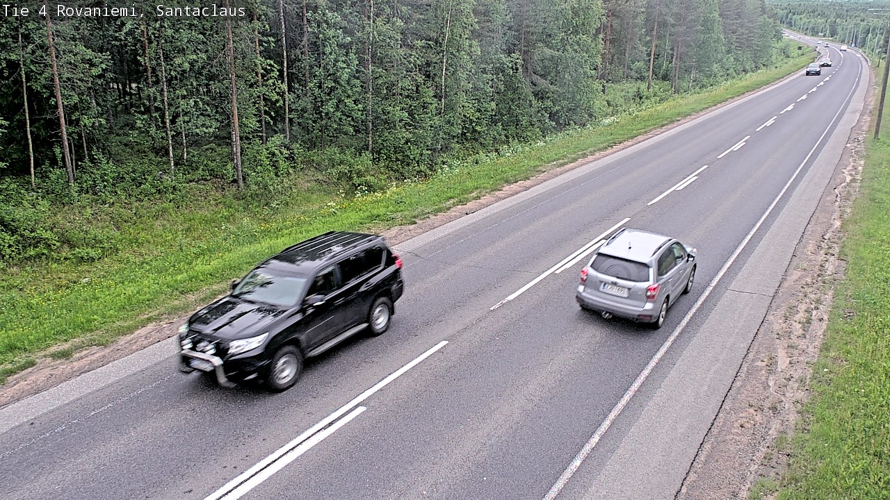 Weather Camera Image Road 4, Rovaniemi, Santa Claus, Rovaniemi, Lappi