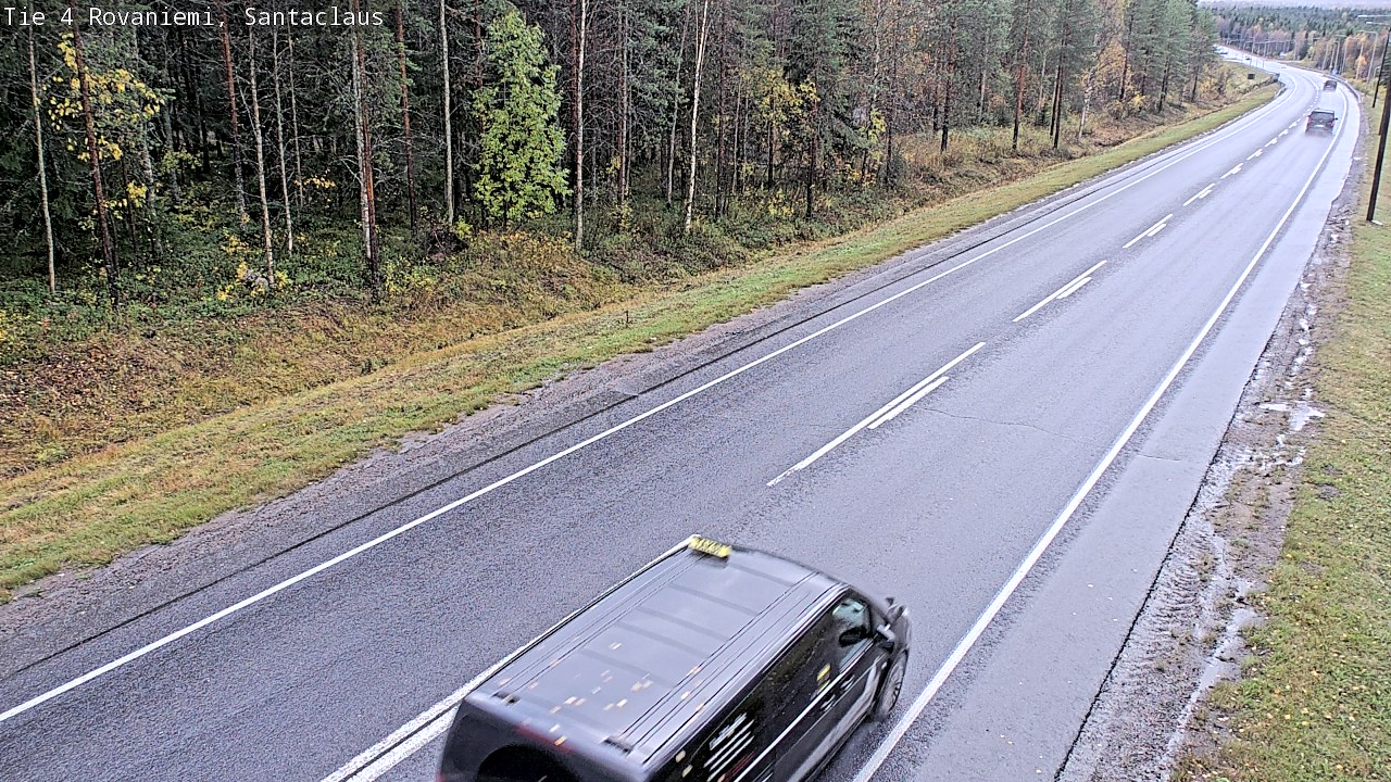 Weather Camera Image Road 4, Rovaniemi, Santa Claus, Rovaniemi, Lappi