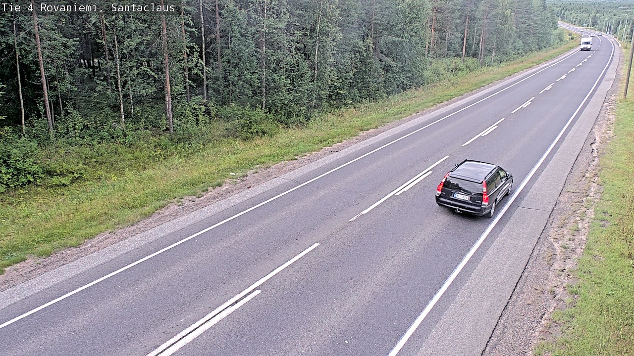 Weather Camera Image Road 4, Rovaniemi, Santa Claus, Rovaniemi, Lappi