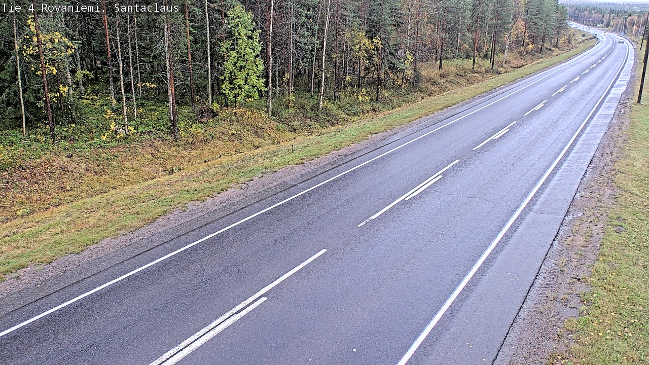Weather Camera Image Road 4, Rovaniemi, Santa Claus, Rovaniemi, Lappi