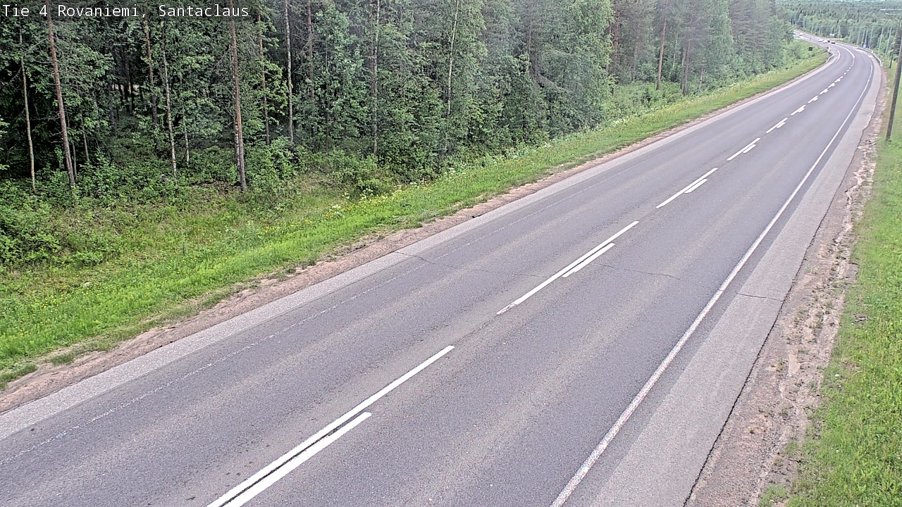 Weather Camera Image Road 4, Rovaniemi, Santa Claus, Rovaniemi, Lappi