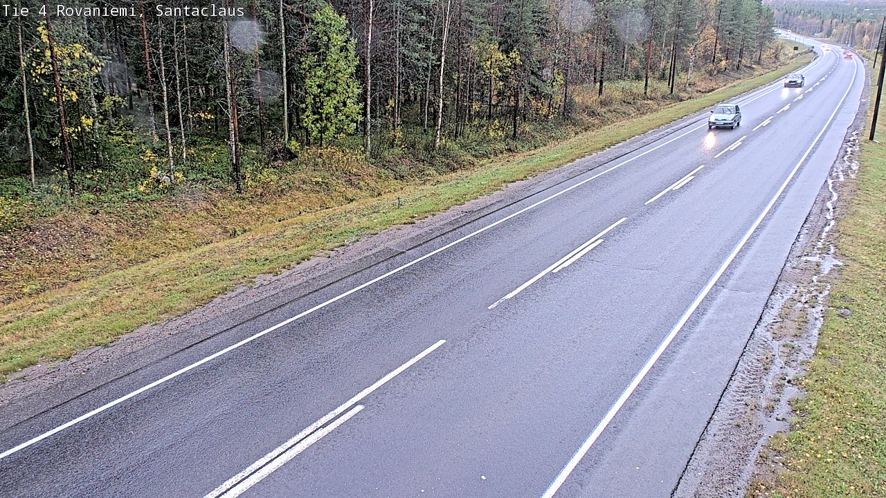 Weather Camera Image Road 4, Rovaniemi, Santa Claus, Rovaniemi, Lappi